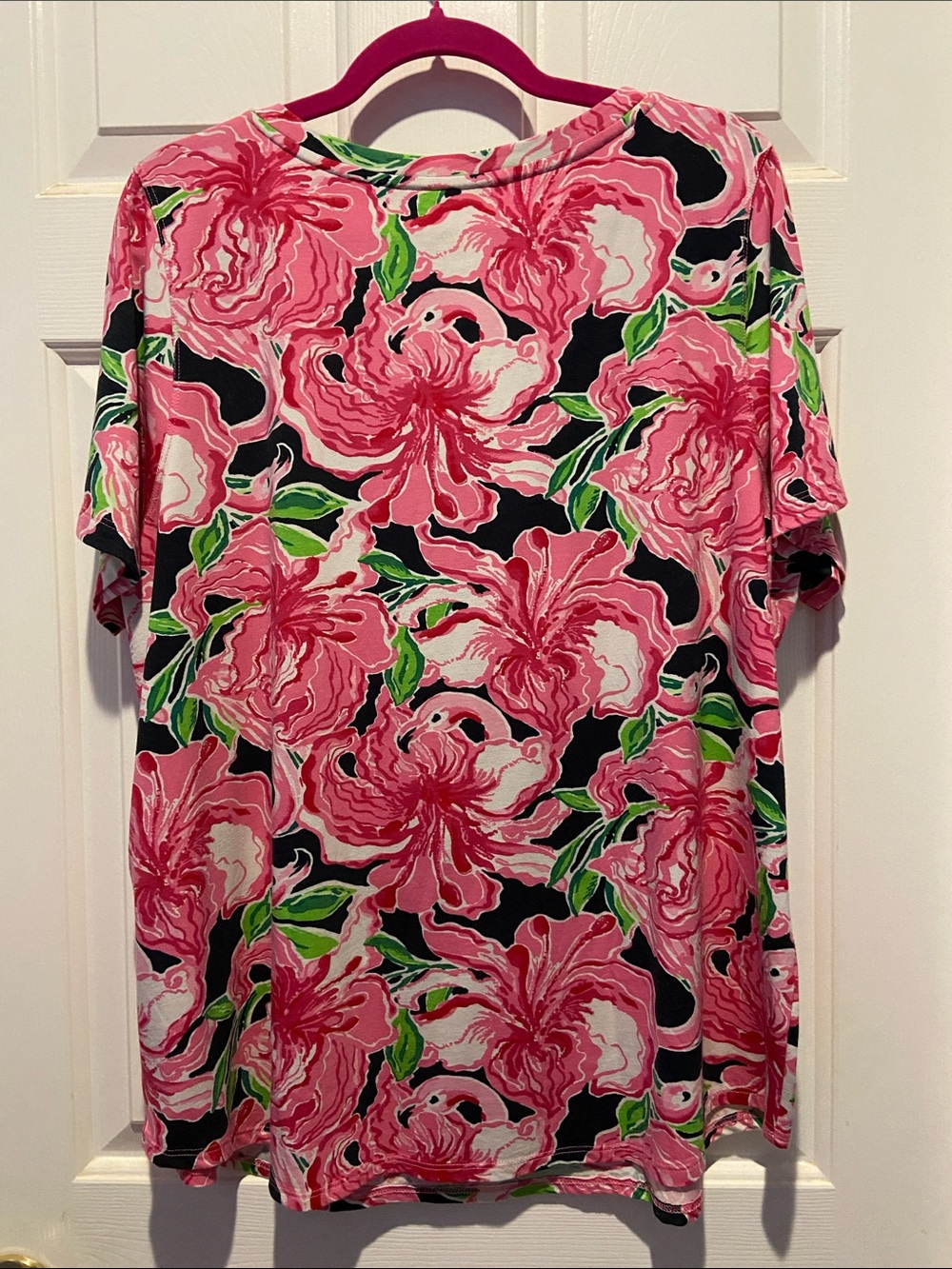 Lilly Pulitzer Key West Top in Onyx Party All The Time - XXL - NWT - Picture 7 of 9